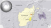 Map of Paktika region of Afghanistan