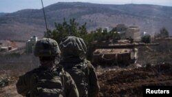 Israeli army operates at a location given as Southern Lebanon