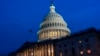 The lights stay on at the U.S. Capitol in Washington on Feb. 9, 2024, as the U.S. Senate settles in for a rare weekend session to work on a package of wartime funding for Ukraine, Israel and other U.S. allies.