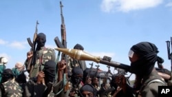 Kelompok militan Al-Shabab di Somalia (foto: ilustrasi). 