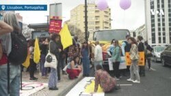 Lissabonda məskunlaşma probleminə etiraz aksiyası keçirilib