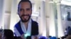 Supporters hold a cut of Salvador President Nayib Bukele as they gather to celebrate results of a general election at the Gerardo Barrios square in downtown San Salvador, El Salvador, Feb. 4, 2024. 