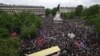 French protesters stand up to far right ahead of country's snap elections