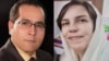 Rübab Quluzadə və həyat yoldaşı Səyyad Məhəmmədiyan (Mənbə: Araz News Telegram kanalı)