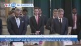 VOA60 America - Blinken, Lavrov Meet Briefly at G20 in India