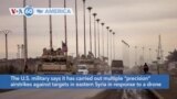 VOA60 America - US Contractor Killed at Syria Base