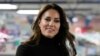 FILE - Britain's Kate, Princess of Wales smiles during her visit to Sebby's Corner in north London, Nov. 24, 2023. She revealed Friday that she was undergoing preventative chemotherapy in a video message to the UK,