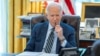 Biden razgovara sa Netanyahuom preko telefona, 4. april 2024.