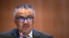 FILE- World Health Organization (WHO) Director-General Tedros Adhanom Ghebreyesus delivers his speech on the opening day of the 77th World Health Assembly, in Geneva, May 27, 2024. In a statement, he called for an end to attacks on Gaza hospitals.