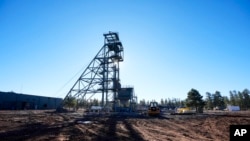 Toranj okna u rudniku urana Pinyon Plain Mine Energy Fuels Inc. 31. januara 2024. u blizini Tusayana, Arizona.
