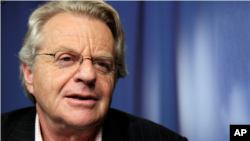 Jerry Springer, politician-turned-TV ringmaster