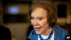 Rosalynn Carter, mke wa Rais wa zamani wa Marekani Jimmy Carter amefariki Jumapili huko Plains katika jimbo la Georgia 