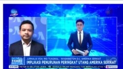 Laporan Langsung VOA untuk TVRI: Implikasi Penurunan Peringkat Utang Amerika Serikat