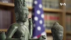 Washington restitue trente antiquités au Cambodge