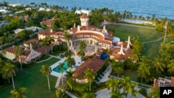 Pamje nga ajri e rezidencës Mar-a-Lago të ish-Presidentit Trump, në Palm Beach, Florida (10 gusht 2022)