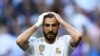 Karim Benzema lors d'un match de la ligue des champions le 1er octobre 2019. (Photo : OSCAR DEL POZO / AFP)