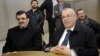 Le dirigeant d'Ennahdha, Noureddine Bhiri (à droite) a été arrêté et "emmené vers un lieu inconnu" lors d'une descente de police.