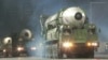 Hwasong-17 intercontinental ballistic missiles are shown in a nighttime military parade in Pyongyang, North Korea, in this undated photo released by North Korea's Korean Central News Agency (KCNA) on April 26, 2022. 