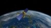 The advanced radar SWOT satellite, short for Surface Water and Ocean Topography and designed and built at NASA's Jet Propulsion Laboratory (JPL) near Los Angeles, is seen in an artist's rendition created in February 2015. 