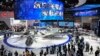 第14届珠海航空航天展上中国航空工业集团的展台。（2022年11月8日）