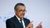 FILE - WHO Director-General Tedros Adhanom Ghebreyesus speaks during the opening of the World Health Organization Academy in Lyon, central France, Sept. 27, 2021.