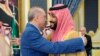 دیدار ولیعهد عربستان سعودی و رییس‌جمهور ترکیه در عربستان سعودی