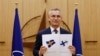 Генеральний секретар НАТО Єнс Столтенберґ з офіційними заявками Швеції та Фінляндії на вступ до організації. Брюссель 18 травня 2022 р.