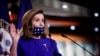 FILE - U.S. House Speaker Nancy Pelosi speaks at a news conference in Washington, October 9, 2020.