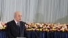 Le président algérien Abdelmadjid Tebboune prête serment lors d'une cérémonie à Alger, Algérie, le 19 décembre 2019. 