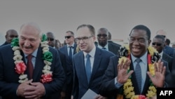 Mutungamiri wenyika VaEmmerson Mnangangwa nemutungamiri wenyika yeBelarus VaAlexander Lukashenko 