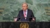 United Nations Secretary-General Antonio Guterres addresses the 77th session of the General Assembly at U.N. headquarters in New York, Sept. 20, 2022.