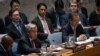 Sekjen PBB António Guterres berbicara dalam sidang Dewan Keamanan terkait dampak ancaman siber terhadap perdamaian dan keamanan, di markas PBB di New York, 20 Juni 2024. (Foto: Yuki Iwamura/AFP)