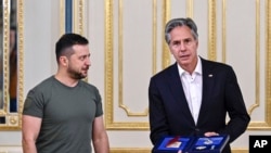 VaAntony Blinken nemutungamiri weUkraine VaVolodymyr Zelenskyy