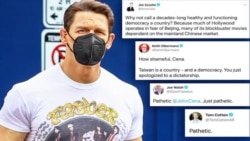 Hollywood Bows to China’s Claims on Taiwan