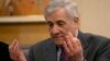 FILE - Italian Foreign Minister Antonio Tajani, shown here during a visit to Beirut, Lebanon, called on Iran on April 12, 2024, to use restraint after Iranian officials threatened to retaliate for an Israeli strike on Iran's consulate in Syria earlier this month.