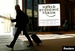 지난해 1월 스위스 다보스에서 세계경제포럼(WEF)이 열렸다. (자료사진)