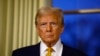 FILE - U.S. President-elect Donald Trump attends a meeting with French President Emmanuel Macron at the Elysee Palace in Paris, Dec. 7, 2024. 