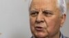Former Ukrainian President Leonid Kravchuk says his nation must find a peaceful solution to the conflict in the east.