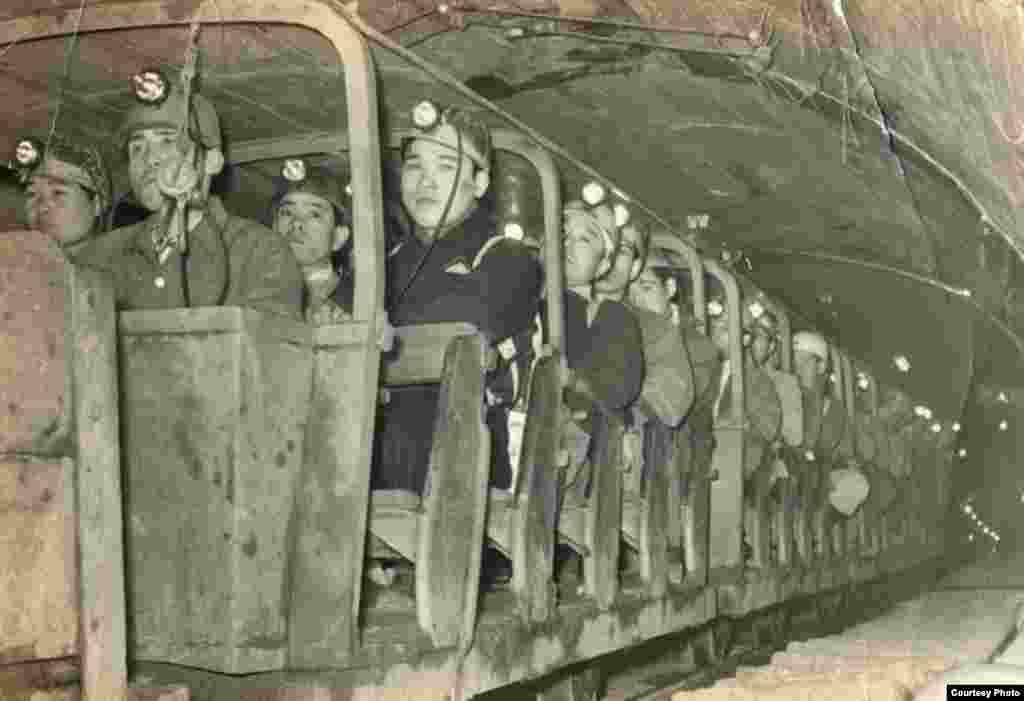 The Joban coalfield in Iwaki was one of Japan's largest, (Courtesy, Joban Kosan Co.)