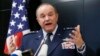 FILE - U.S. General Philip Breedlove, NATO Supreme Allied Commander Europe, speaks during a news conference in Kyiv, November 2014. 