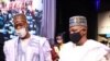 Gwamna Zulum, haru da tsohon gwamna Shettima, dama (Facebook/Gwamnatin Borno)