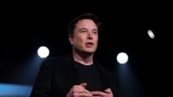 Foto Achiv: PDG Tesla a Elon Musk pandan yon diskou nan vil Hawthorne, eta Kalifoni.