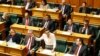 La Première ministre néo-zélandaise Jacinda Ardern au parlement le 2 décembre 2020 à Wellington.