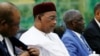 Le président du Niger, Mahamadou Issoufou (en blanc), participe à une réunion à Pékin, en Chine, le 28 mai 2019. 