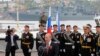 Russian President Vladimir Putin makes a speech during events marking Victory Day, in Sevastopol, May 9, 2014.