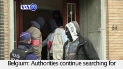 VOA60 World PM - Belgium identifies Brussels bombers