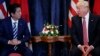 President Donald Trump meets with Japanese Prime Minister Shinzo Abe during the G7 Summit, in Taormina, Italy, May 26, 2017.