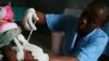 (FILE) A child is vaccinated during a Malaria vaccine trial in Bagamoyo, Tanzania, Aug. 2007. 