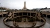 A view of the Martyrs' Memorial, which is empty after orders of home confinement to prevent the spread of coronavirus, in Algiers, Algeria, March 24, 2020. 