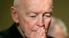 FILE - Cardinal Theodore McCarrick prays during the United States Conference of Catholic Bishops' annual fall assembly in Baltimore, MD.